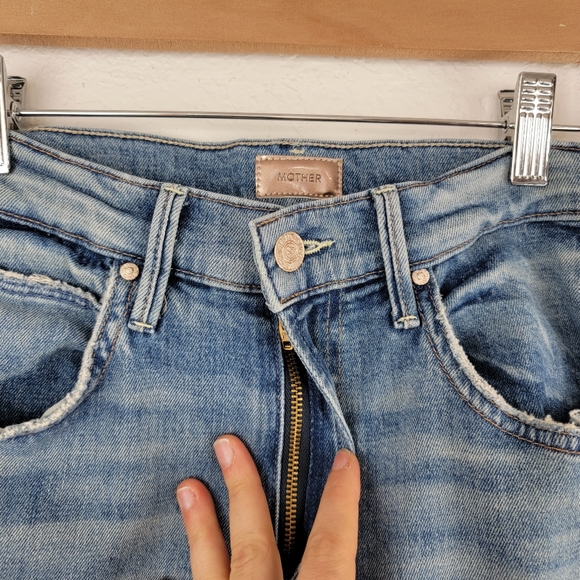 MOTHER The Desperado High Rise Flare Jeans in Secret Sister 27 - Picture 7 of 15